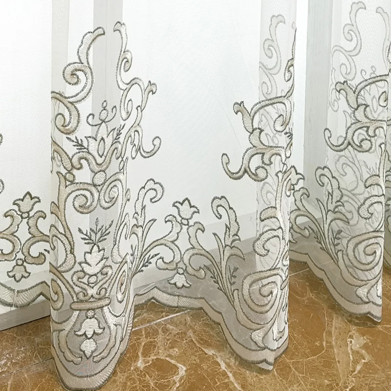 Новинка 2019 модные роскошные жаккардовые хлопковые шторы для гостиной в