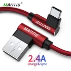 MANTIS 3 м 2 м 1 м Тип C кабель для samsung S10 S9 S8 зарядное устройство для синхронизации данных и быстрой зарядки Usb кабель для huawei Xiaomi Oneplus Redmi Note 7 K20