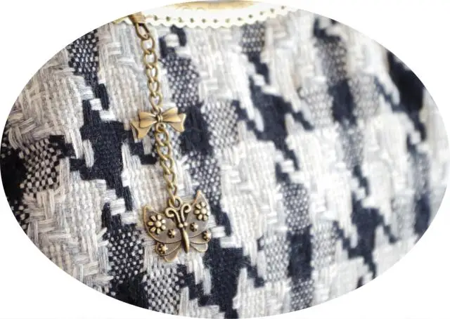 Сумка Ласточка для девочек модная металлическая Золотая сумка кошелек гусиная лапка женская белого и