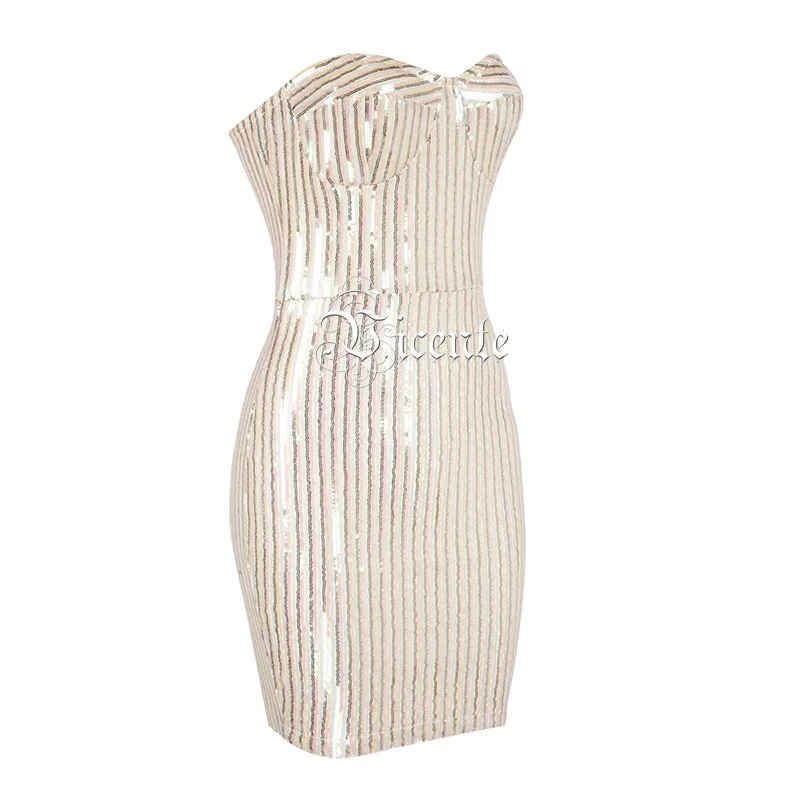 VC Горячее предложение 2020 Новое поступление блестящее Полосатое сексуальное