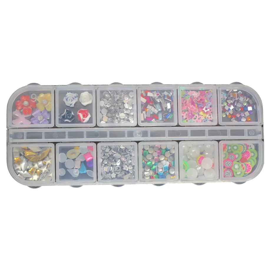 Набор инструментов для маникюра Addfavor Сушилка ногтей 6 Вт УФ светодиодная лампа