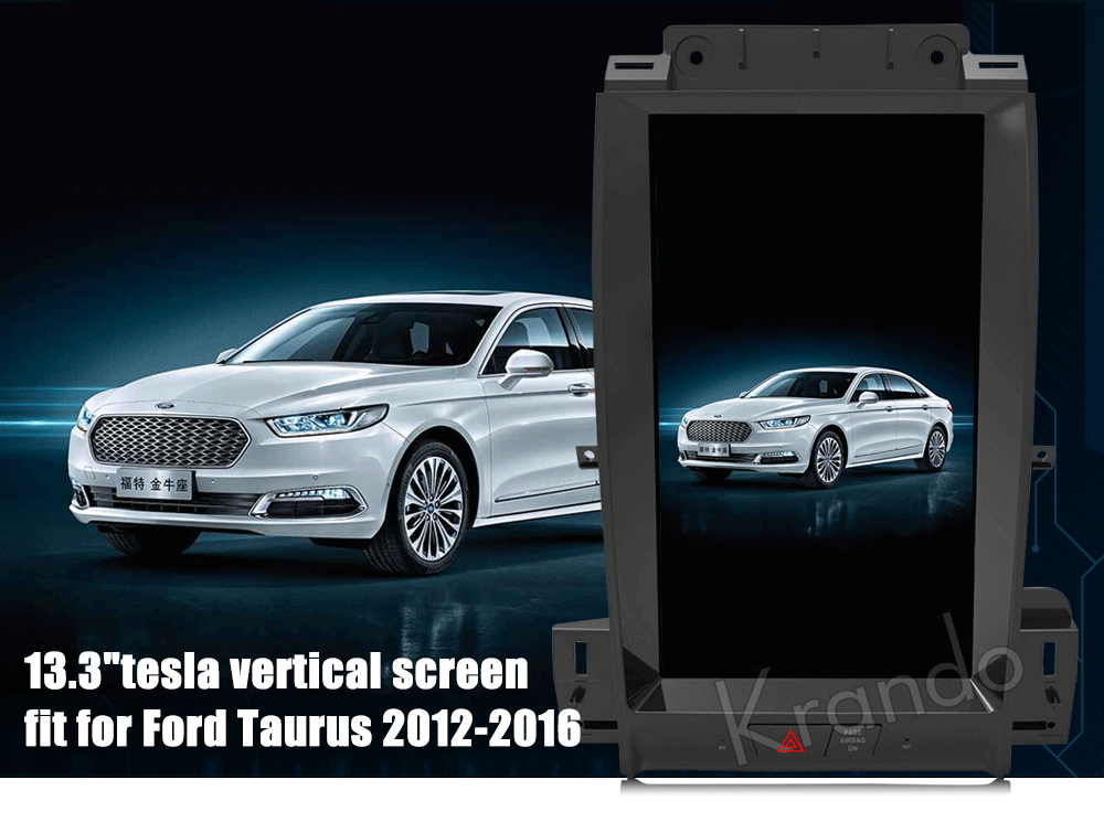 Krando автомобильный Радио плеер навигация gps для Ford aurus 2012- мультимедийная система Android 6,0 13," Tesla вертикальный экран wifi