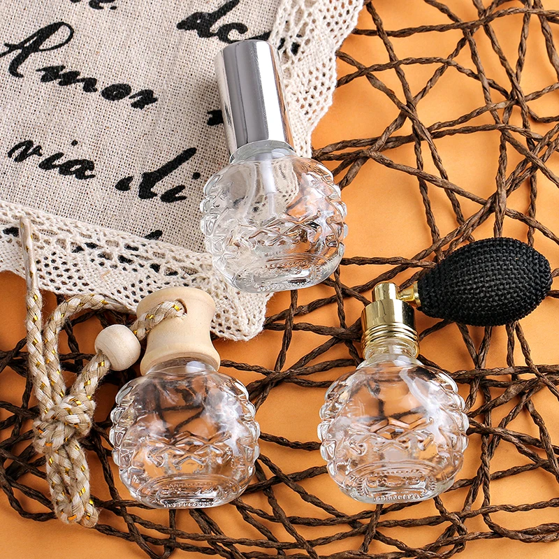 3 шт./лот 7 мл алмазные Женские флаконы для духов автомобильные Висячие