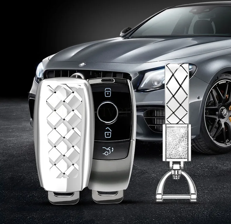 Автомобильный чехол для дистанционного ключа для Mercedes Benz E Class E200 E260 E300 E320 A200L C260L W213 Мягкий защитный чехол для ключей