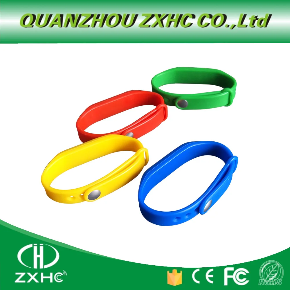 5pcs/lots new 125khz Adjustable Silicone Waterproof RFID Read-only Wristband Bracelet TK4100 ID Tags | Безопасность и защита