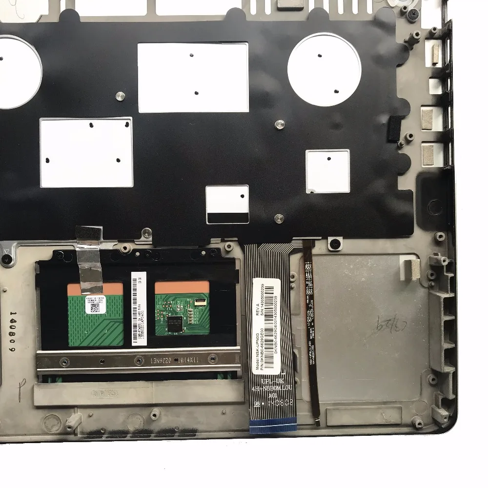Reboto для ASUS N750 N750JV N750JK Клавиатура ноутбука с подсветкой ЕС раскладка серебро