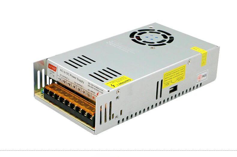 Импульсный источник питания DC 5V 12V 24V СВЕТОДИОДНЫЙ Драйвер Регулируемый