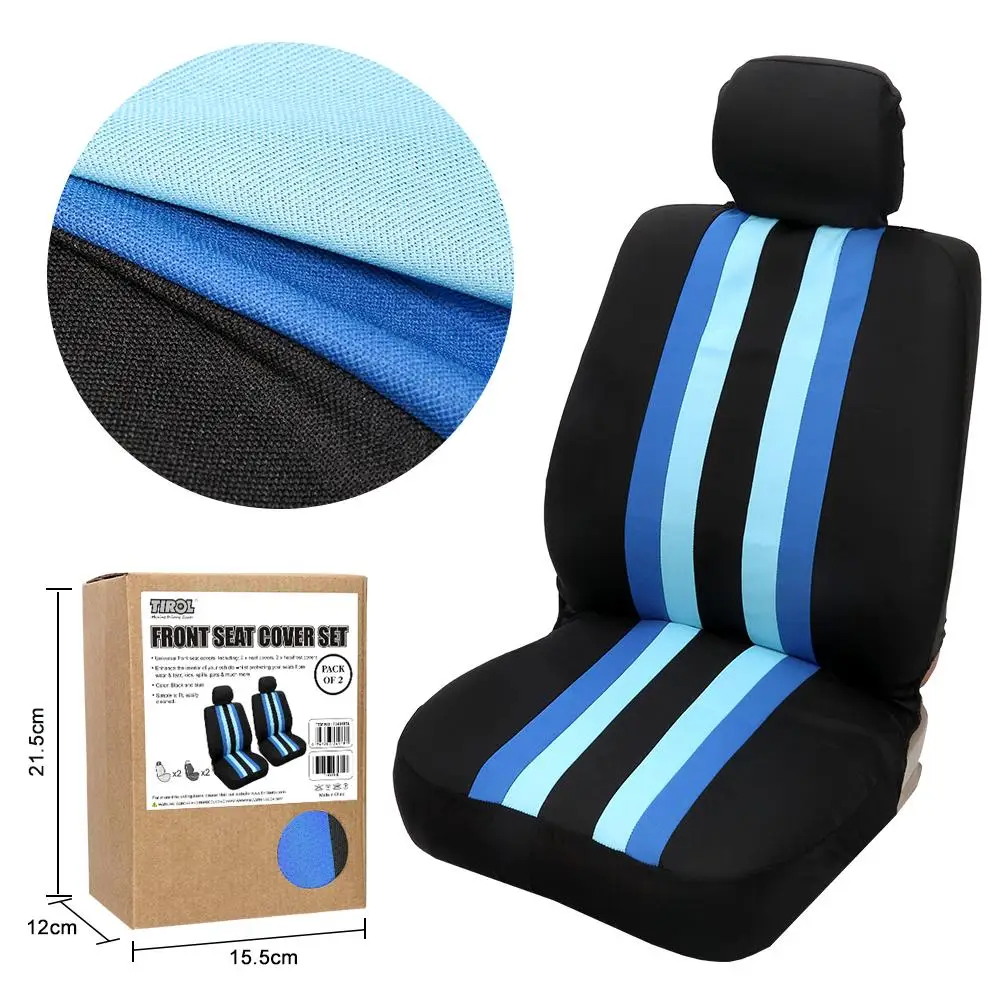 4 шт. универсальные автомобильные чехлы на передние сиденья и подголовники |