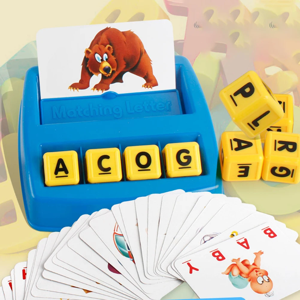 Соответствие буквы игра письмо написание настольная Montessori для раннего развития