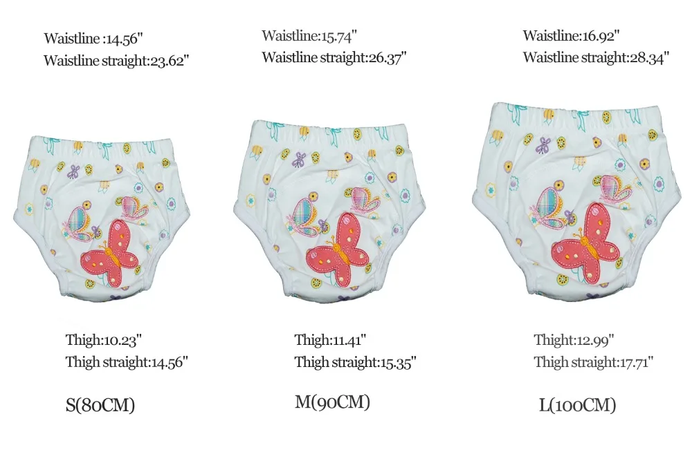 Многоразовые моющиеся Детские тренировочные штаны Babyfriend детское нижнее белье