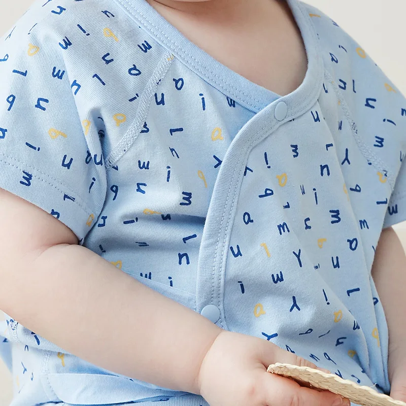 Мини комбинезон balabalaBaby Летний для новорожденных одежда маленьких девочек и