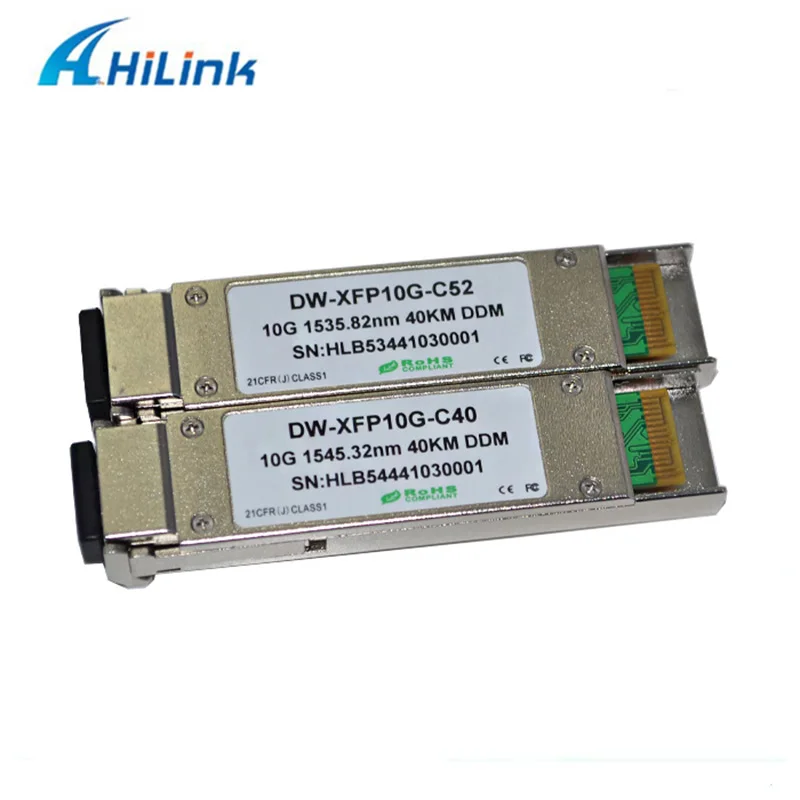 Бесплатная доставка! 10G XFP CH17 ~ 61 100GHZ DWDM 1545.32nm CH40 DOM 40KM ER оптические модули|ddm|dwdmmodule |