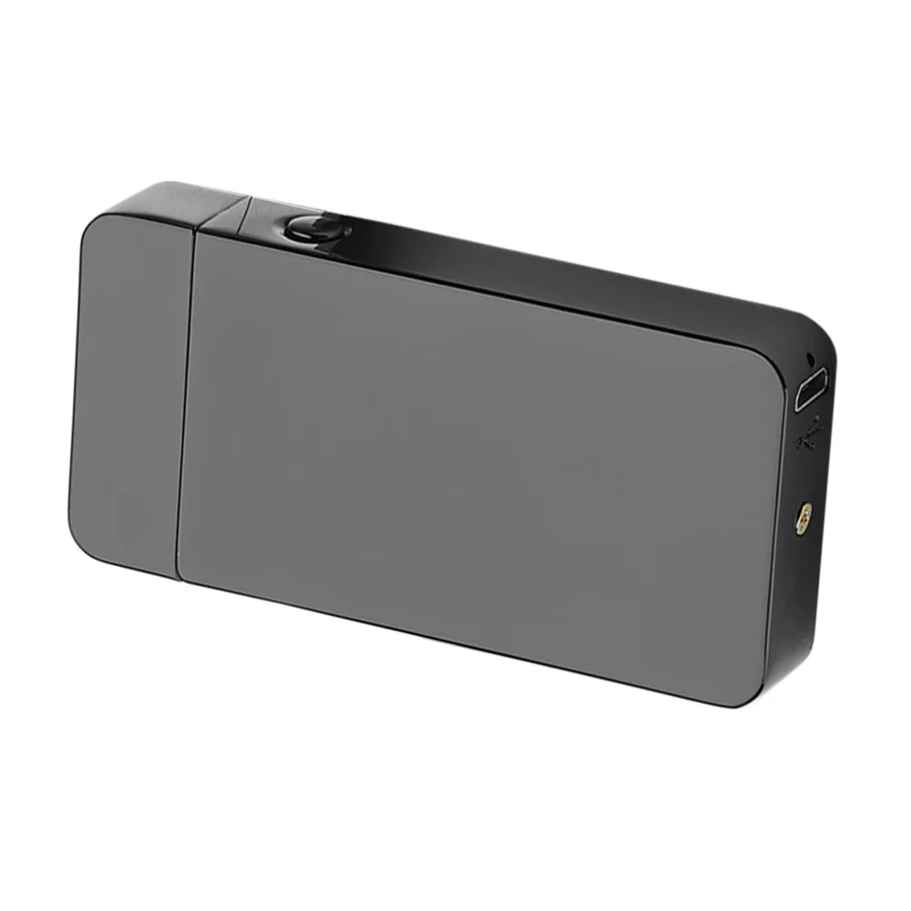 USB электрическая двойная дуга металлическая беспламенная факел перезаряжаемая