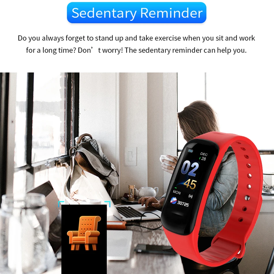 Спортивные часы браслет для женщин и мужчин BANGWEI светодиодный водонепроницаемый