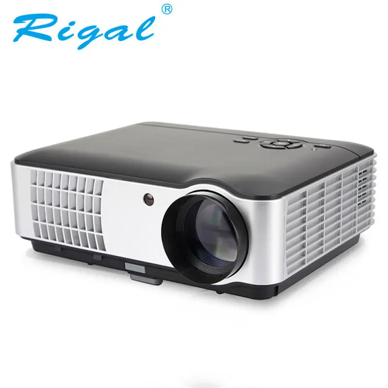 Проектор для домашнего кинотеатра rigal rd-806a 1080 P Full HD LED ТВ Видеоигры Бимер Кино