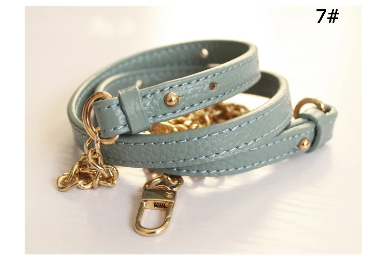Роскошные пояса из натуральной кожи+ цепи сумка Strap95-123CM регулируемый ремешок через плечо Замена интимные аксессуары