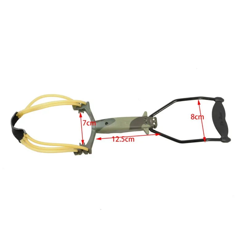 Уличная Мощная Рогатка с камуфляжем катапульта Каза складной Слинг для