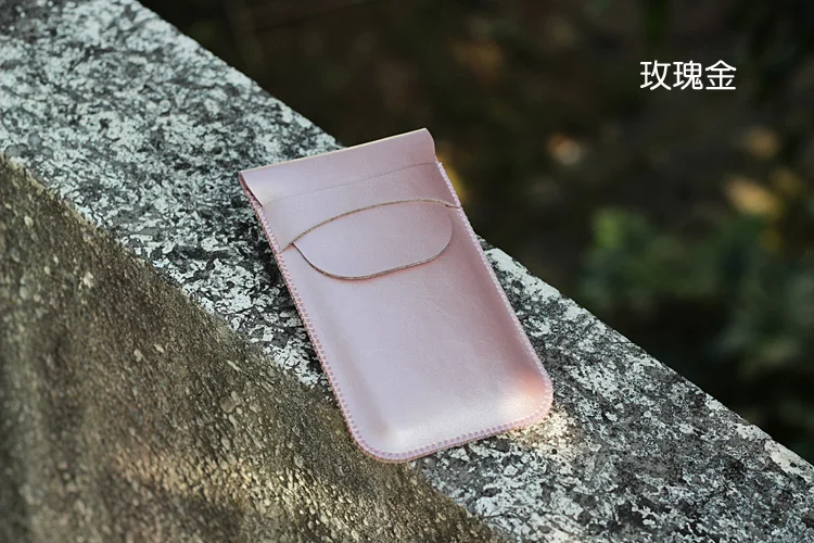 Rose gold Универсальный чехол для телефона с крышкой, прямой кожаный чехол в стиле ретро, простой стиль, чехол для Iphone XS MAX, чехол XS XR - Цвет: Rose gold