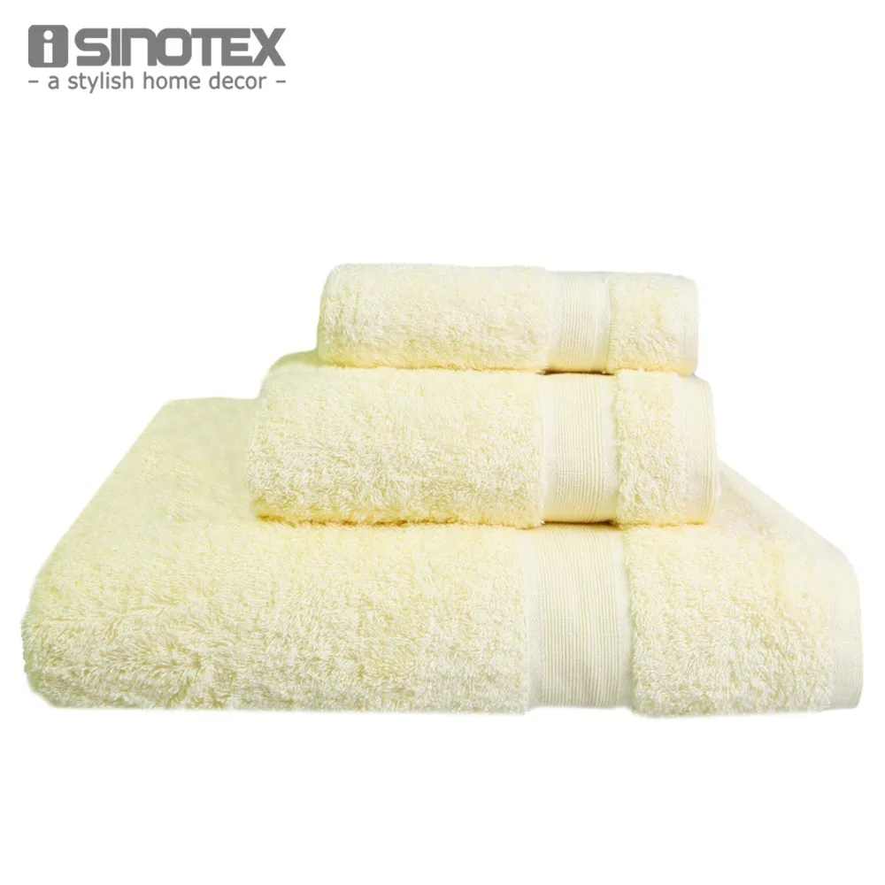 ISINOTEX 3 шт./компл. набор полотенец хлопок светло-желтый 33*33/40*60/69*139 см банное полотенце взрослый полотенце s для ванной Toallas