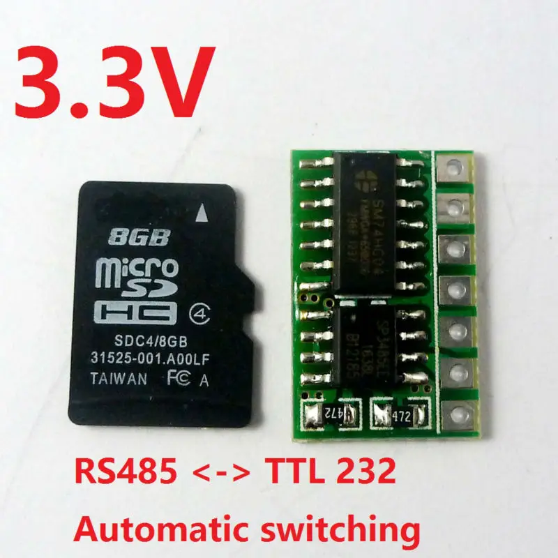 3 шт. r411b01 _ 3v3 В rs485 к lvttl rs232 конвертер трансивер sp3485 модуль для esp8266 макетная плата