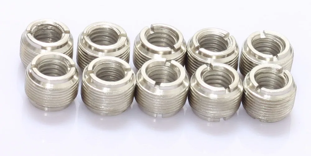 

10pcs Microphone Mic Screw Clip Thread 3/8"-16 female to 5/8"-27 male Adaptor