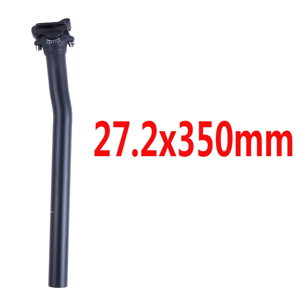 27.2x350mm-6186 ELITA ONE сиденье из углеродного волокна без логотипа 27,2 ud матовый Подседельный штырь для дорожного велосипеда 31,6 мм Mtb подседельный штырь 300-400 мм супер светильник 125 г - Цвет: 27.2x350mm-6186