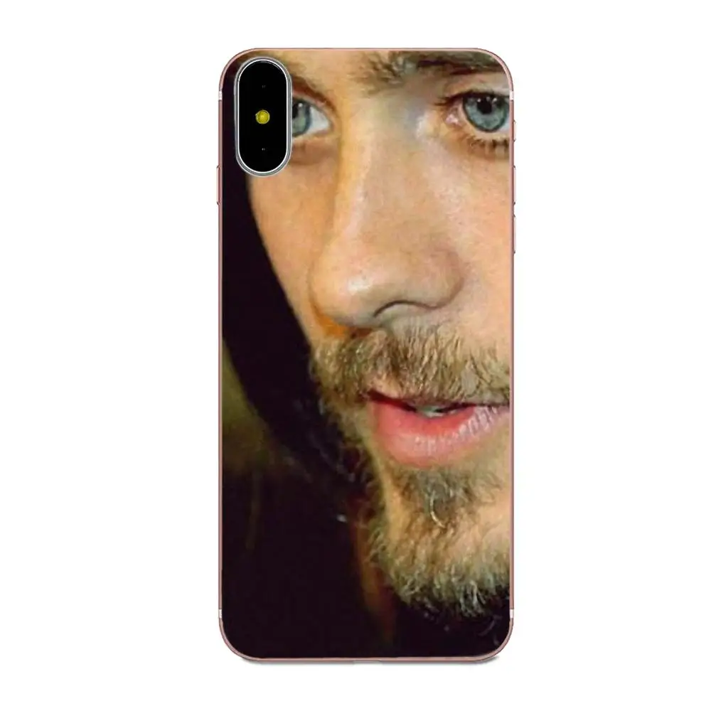 Мягкий чехол для телефона Jared Leto 30 Seconds To Mars Xiaomi Mi3 Mi4 Mi4C Mi4i Mi5 Mi 5S 5X 6 6X A1 Max Mix 2 Note 3 4 |