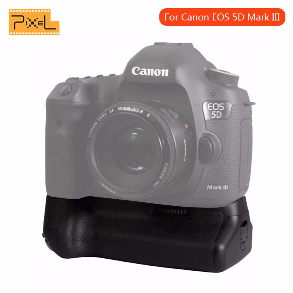 Pixel Vertax E11 вертикальный держатель батарейного отсека для Canon EOS 5D Mark III 5DIII 5D3 ручка