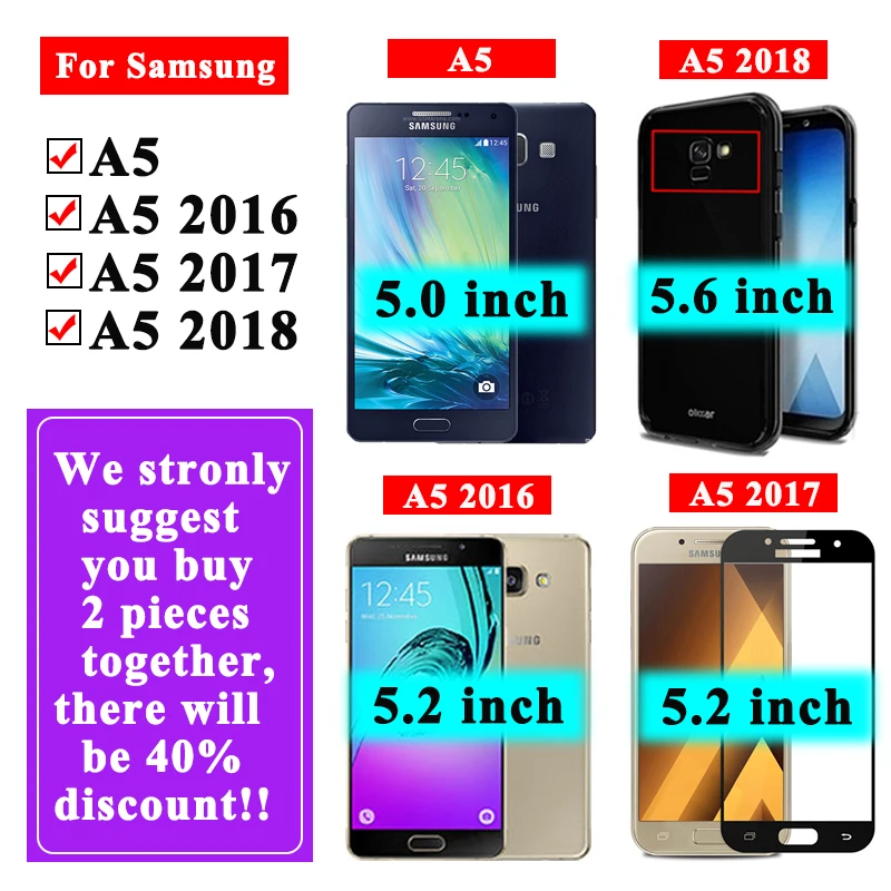 Защитное стекло для samsung a5 Защитная пленка для samsung galaxy a 5 5a защитная пленка