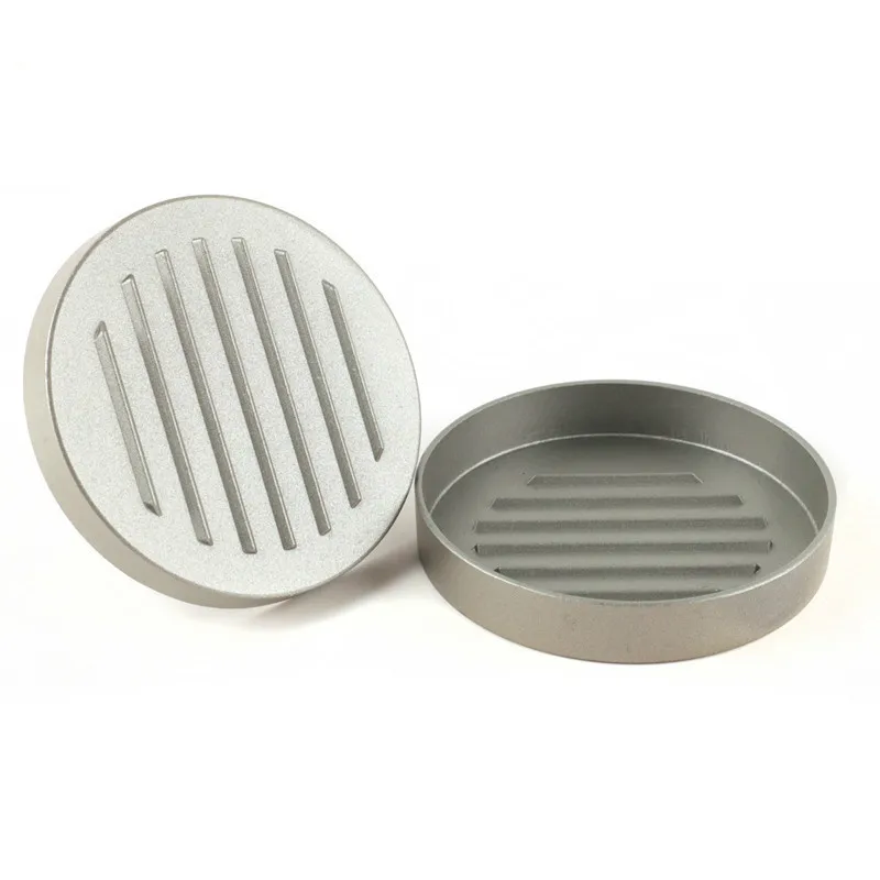 LIRUIKA 1 комплект круглой формы пресс для гамбургеров из алюминиевого сплава 11 см