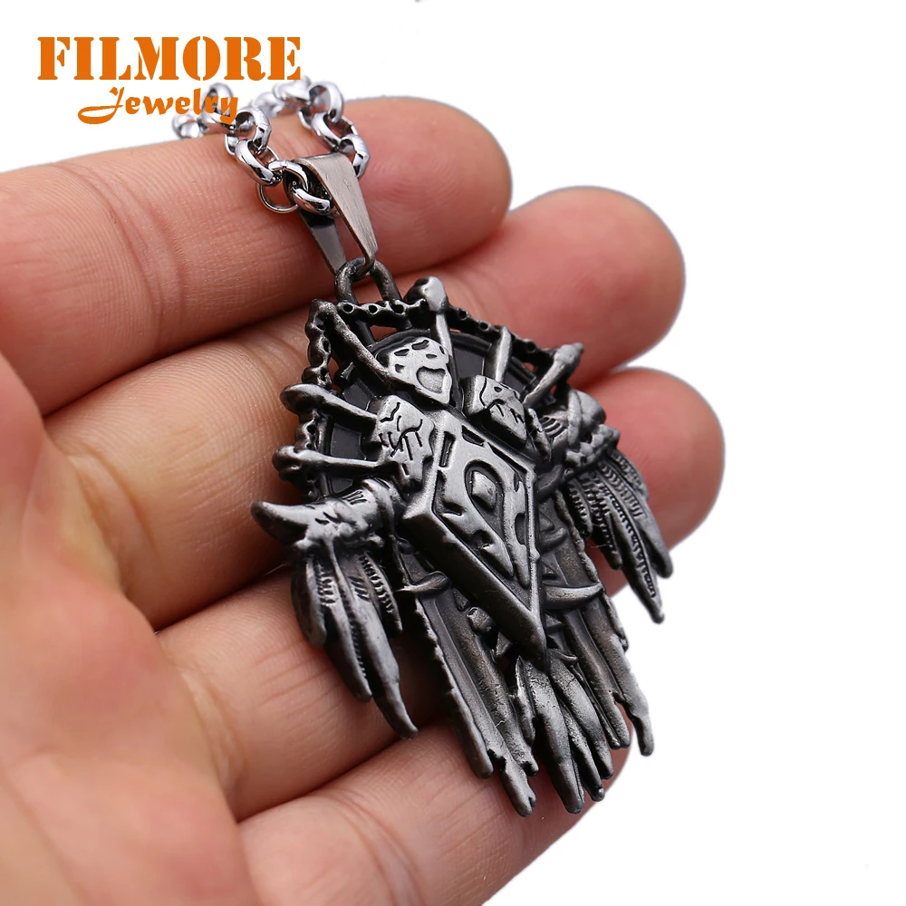 Винтажные Ювелирные изделия Warcraft брелок с рисунком из игры Alliance Tribe orde металлический 3D знак амулет-подвеска chaviro сувенир