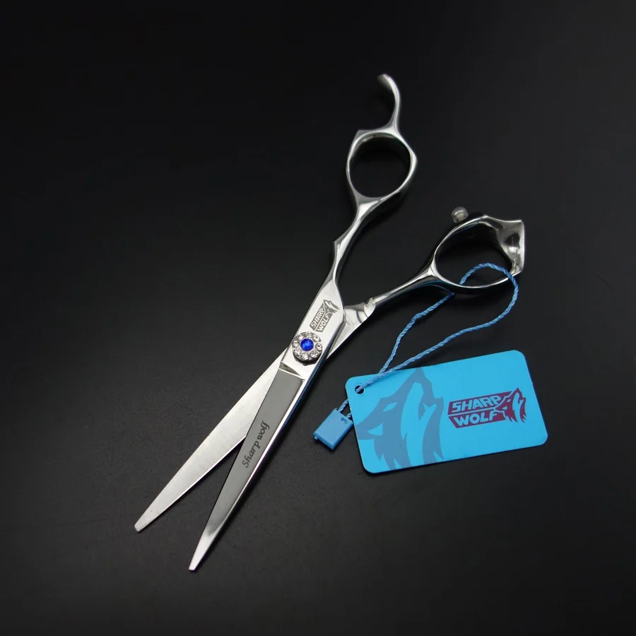 6 дюймов острый волк профессиональные высококачественные ножницы для волос