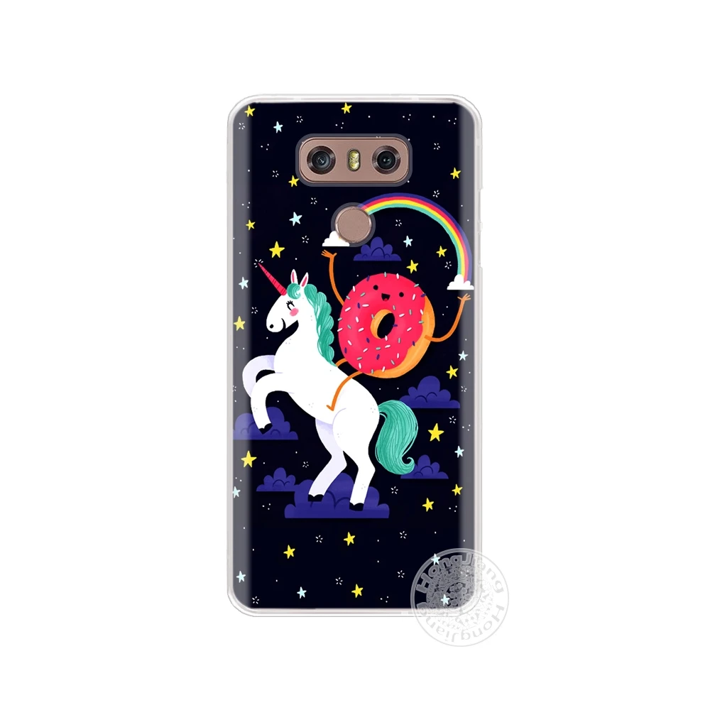 HAMEINUO чехол для телефона с единорогом лошадью LG G6 G5 K10 K7 K4 magna Spirit 2016 2017|cover for lg|phone
