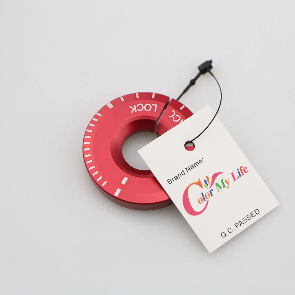 Алюминиевый переключатель зажигания Color My Life кольцо для ключей наклейка Skoda Octavia