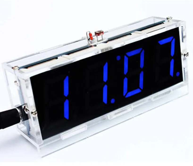 4-значные светодиодсветодиодный электронные настольные часы набор для