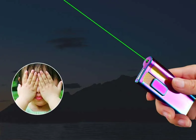 Лазерный фонарик USB прикуриватель | Дом и сад