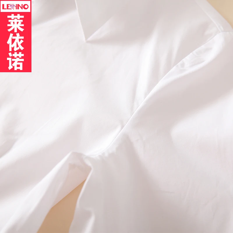 Рубашка из 100% хлопка на весну и осень школьная форма для мальчиков девочек