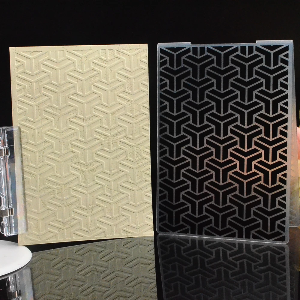 Пластиковая папка с тиснением для скрапбукинга DIY Фотоальбом изготовления