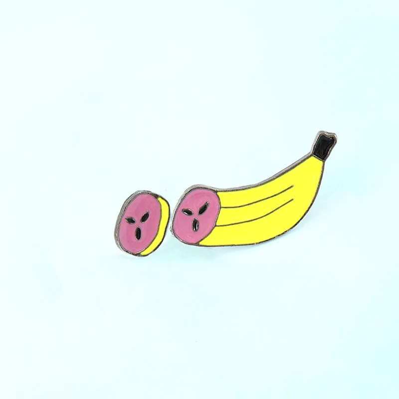 2 шт./компл. нарезка бананов эмалированная булавка нарезанный банан джинсовая