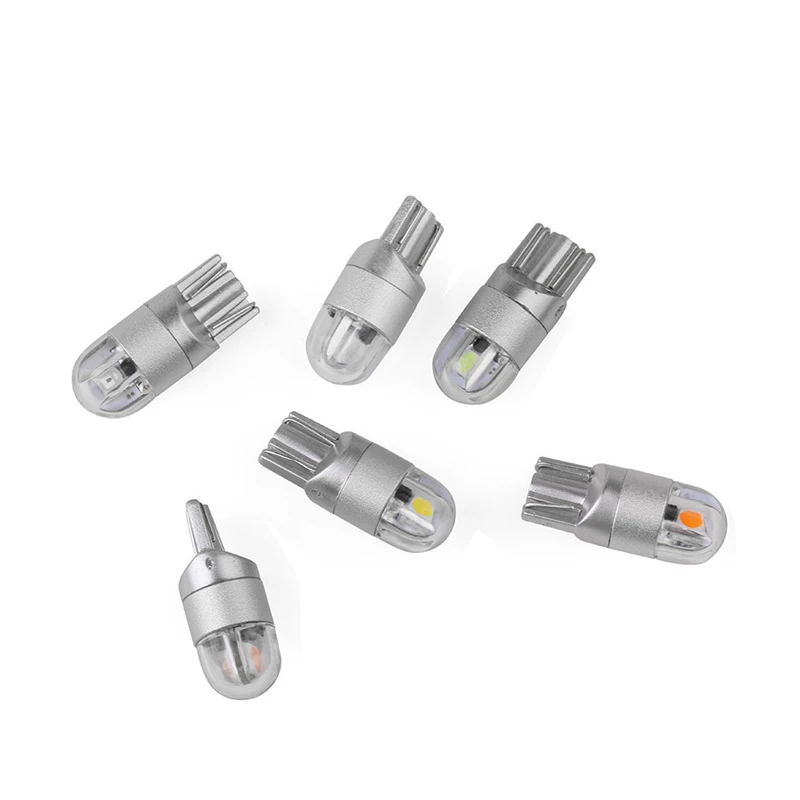 4 шт. T10 W5W 2SMD автомобильный внутренний свет замена лампы купол вежливость
