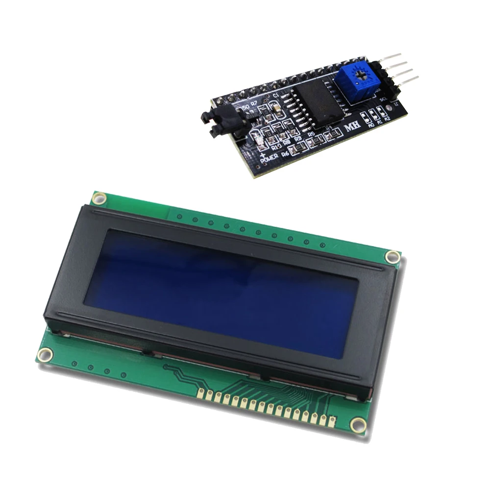 5 комплектов LCD2004 + I2C 2004 20x4 2004A синий/зеленый экран HD44780 символ LCD/w IIC/I2C серийный