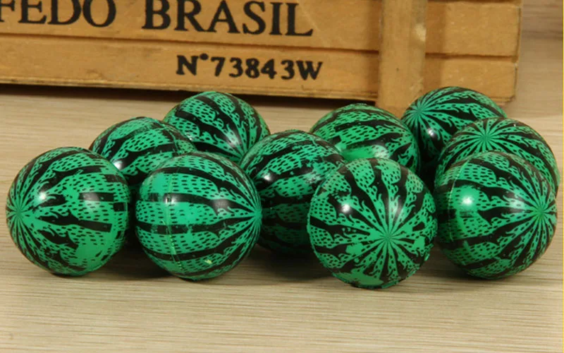 200 шт./компл. детская игрушка арбуз прыгающие мячи резиновые уличные игрушки для