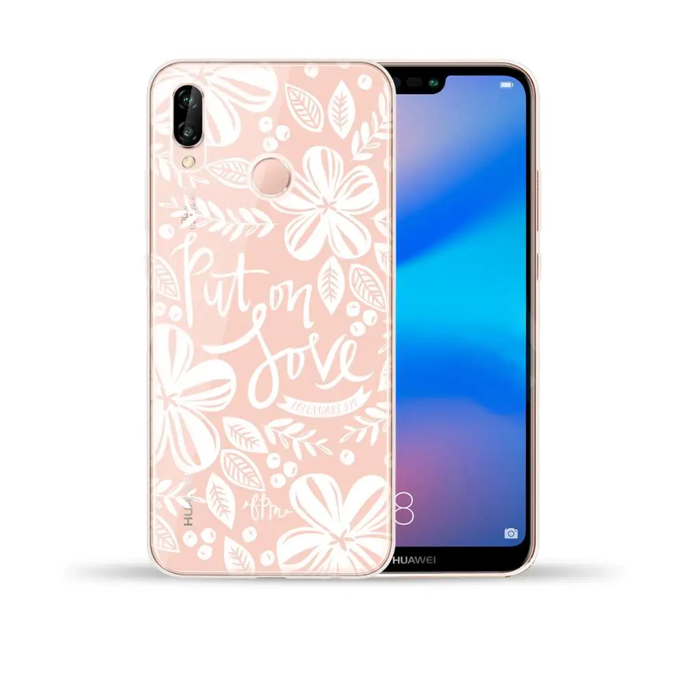 Мягкий чехол из ТПУ с изображением мороженого для Huawei P8 P9 P10 P20 P30 Lite Pro Y5 II Y6 Y3 Y7 Y9 2017