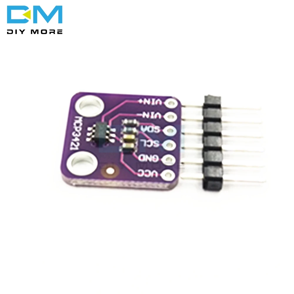 MCP3421 igc SOT23-6 delta-sigma ADC оценочная плата модуля для PICkit серийный анализатор модуля