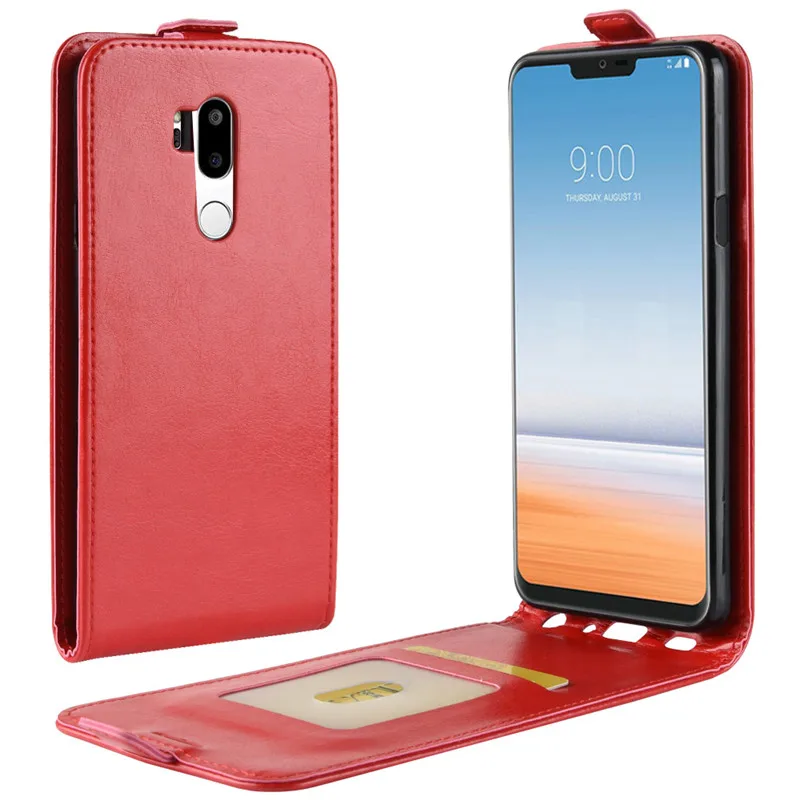 Чехол для LG G7 ThinQ чехол бумажник задняя крышка из искусственной кожи телефона G 7
