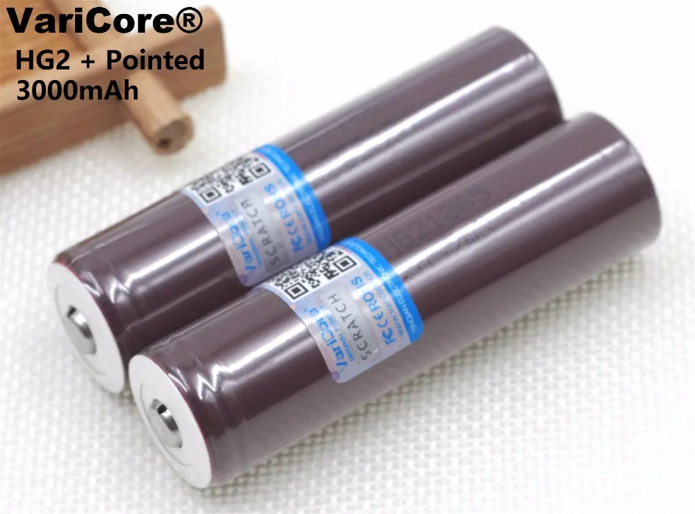 2 шт. Новинка батарея VariCore HG2 18650 3000 мАч 3 6 В 20 А специальная электронная +