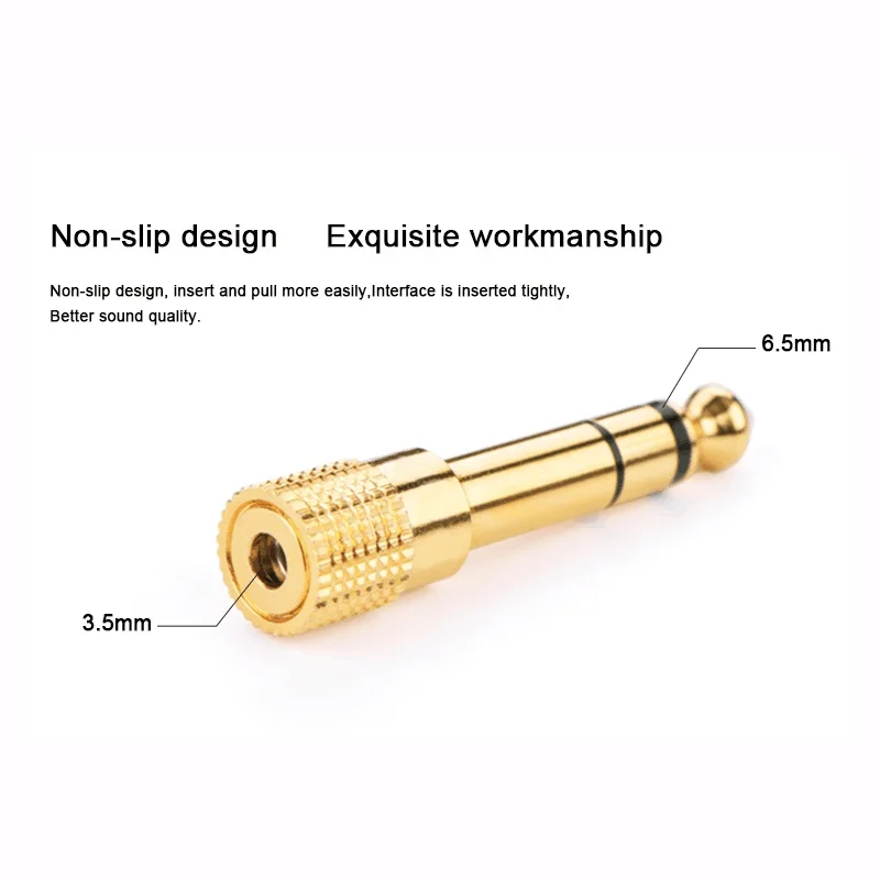 6 5 мм до 3 стерео адаптер для наушников микрофон наушники гитара аудио интерфейс