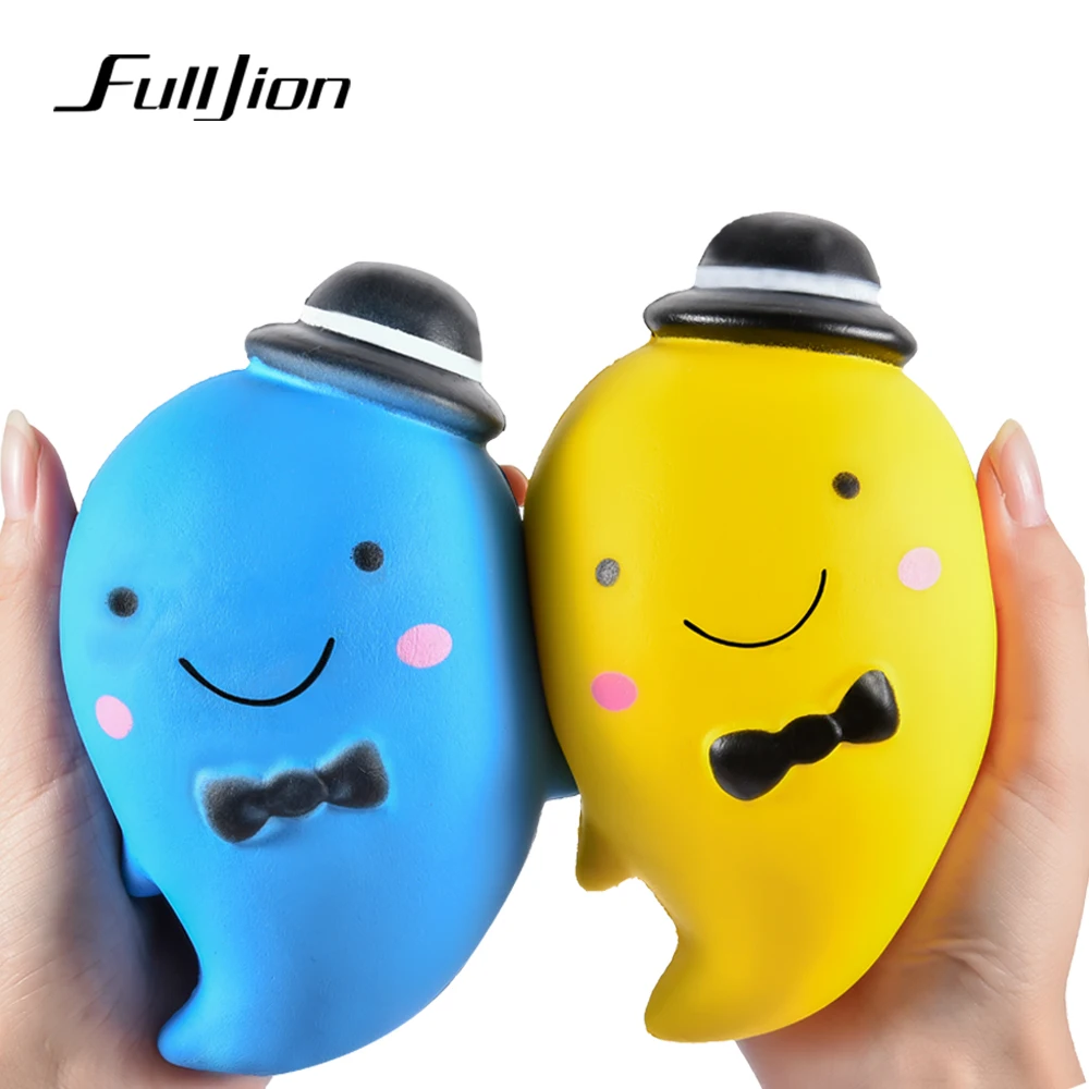 Fulljion сюрприз призрак мягкими гаджет Squishi kawaii снятие стресса игрушечные лошадки