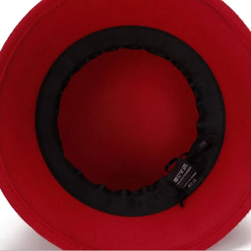 Весна осень зима женские фетровые шляпы груша для женщин кепки Имитация шерсти