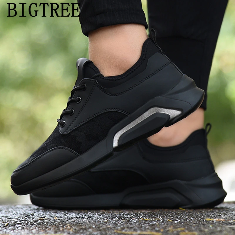 Mens Shoes Casual Leather Sneakers Fashion 2022 Luxury Brand Winter Men Chaussure Homme Tenis Masculino | Обувь